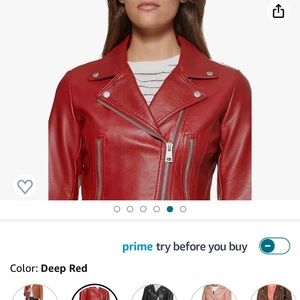 BRAND NEW! Levi’s vegan leather moto jacket